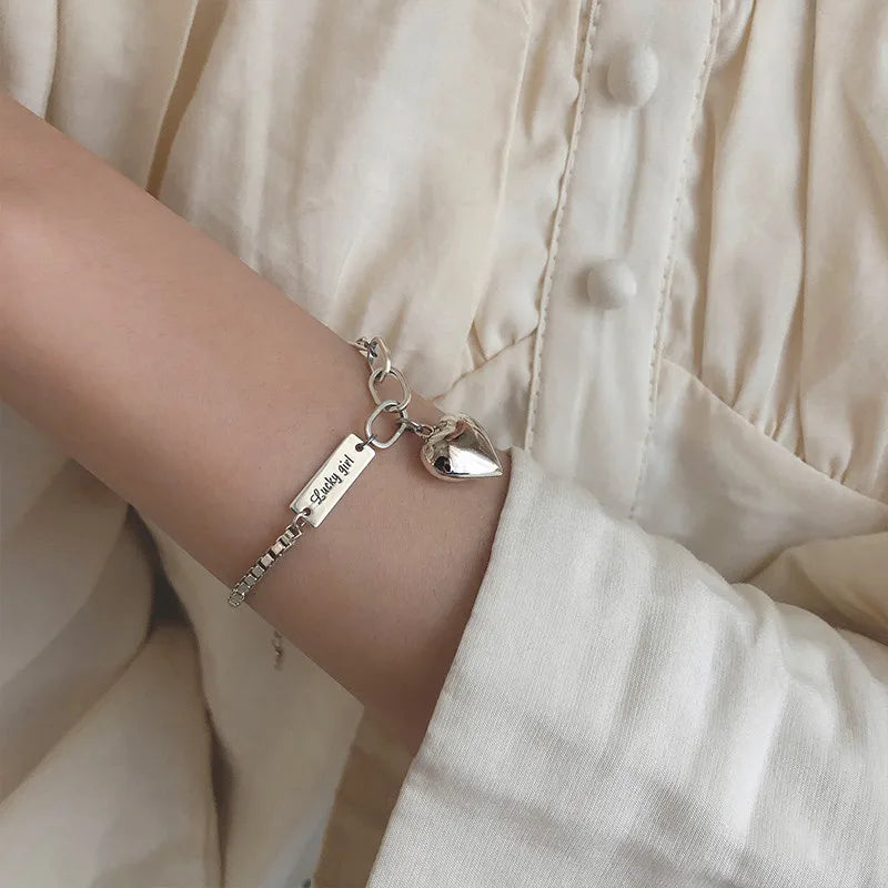 Lucky Girl - Stainless Steel Bracelet