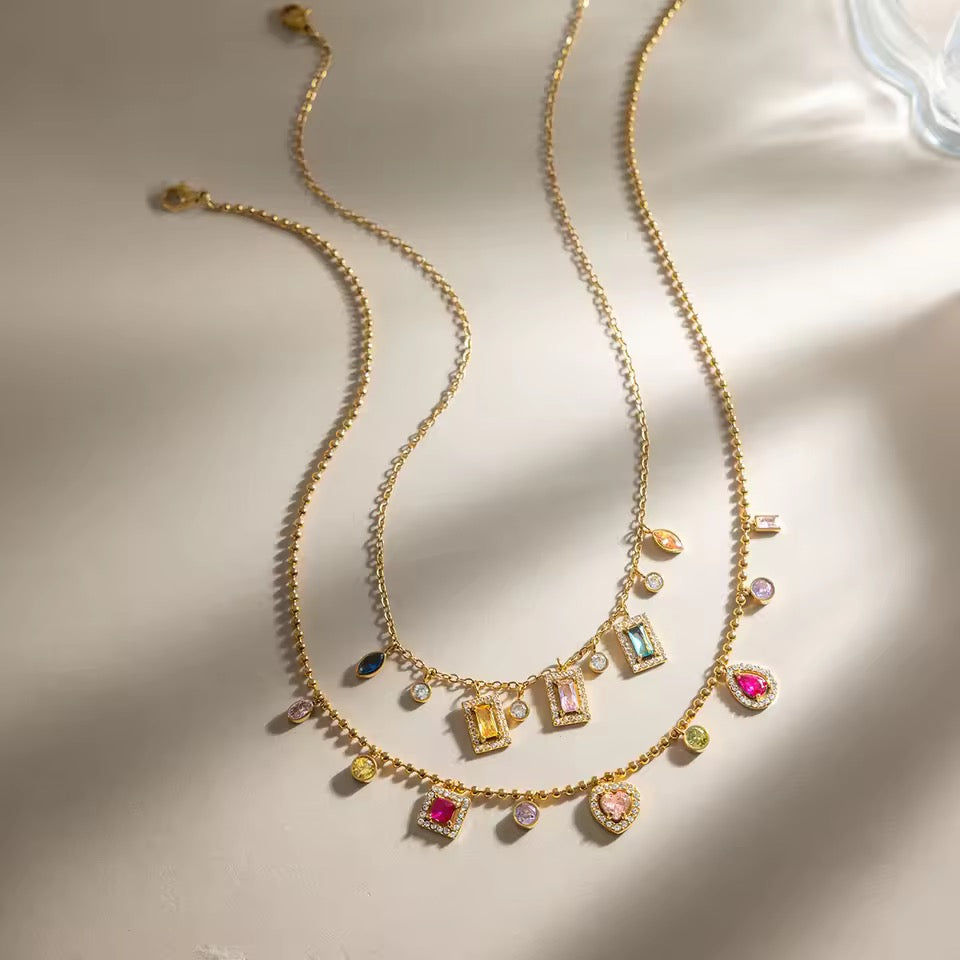 Zircon dream necklace