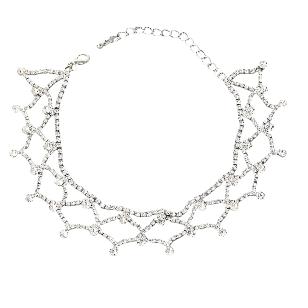 Clavicle Chain - Iced Out Necklace