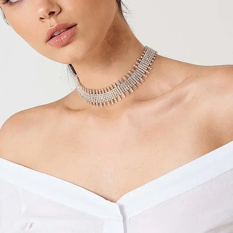 Acclaim necklace - Tassel Chain