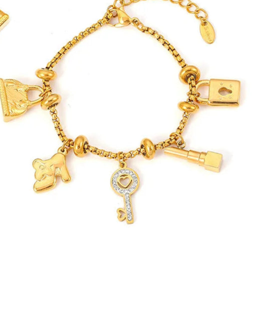 Rich Girl - Gold Aesthetic Bracelet