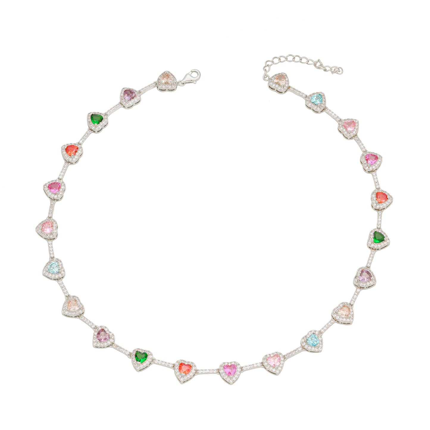 Chrome Love Necklace