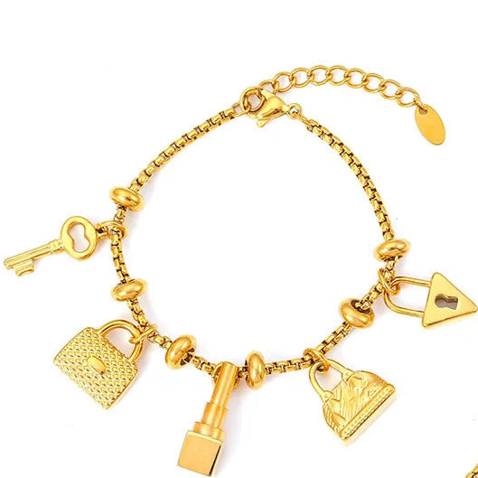 Rich Girl - Gold Aesthetic Bracelet