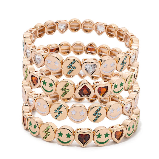 Gold Smile - Bracelet Stack