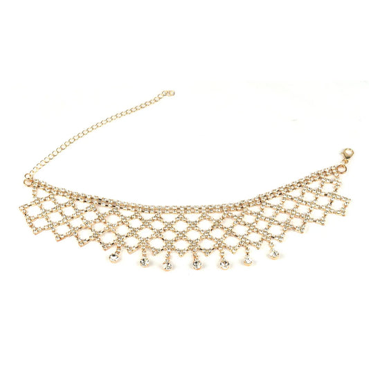 Clavicle Chain - Iced Out Necklace