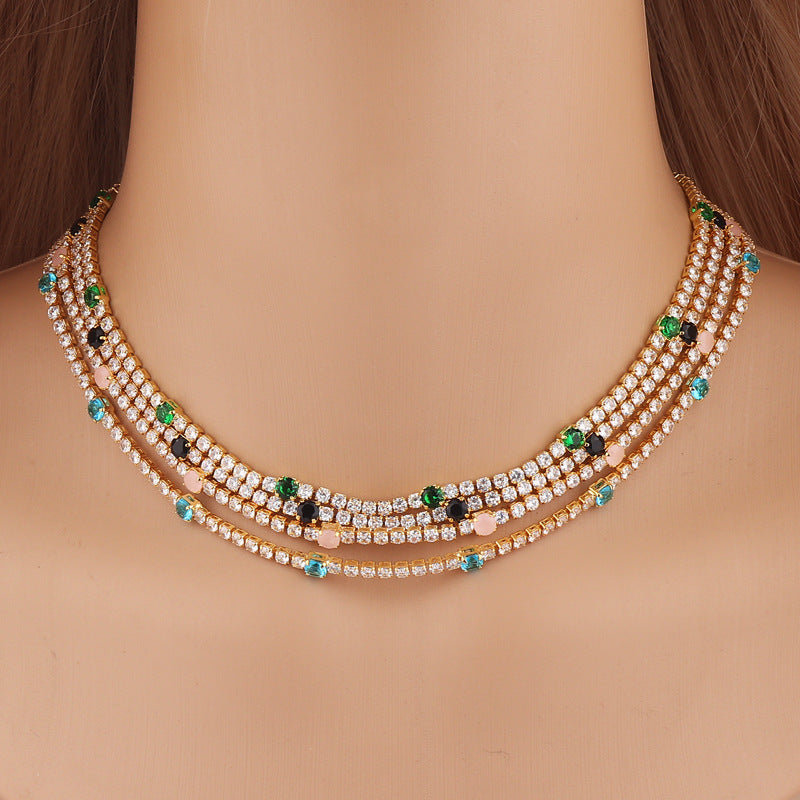 Evening Zircon necklace