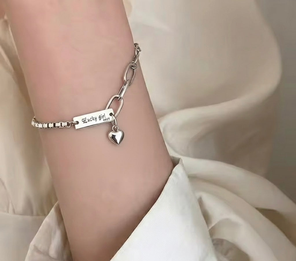 Lucky Girl - Stainless Steel Bracelet