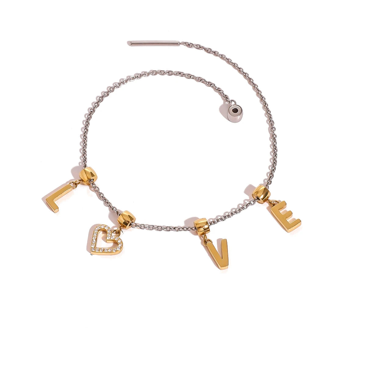 Love In Gold Necklace Set