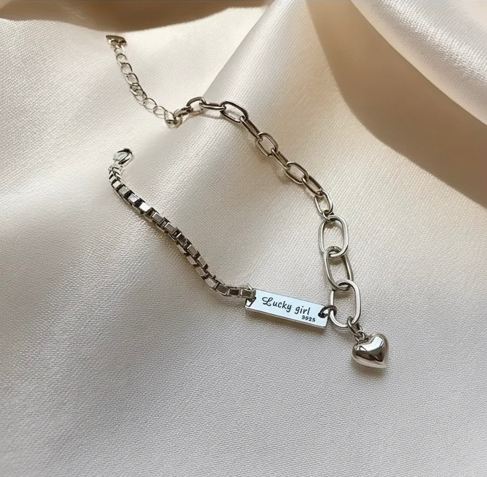 Lucky Girl - Stainless Steel Bracelet