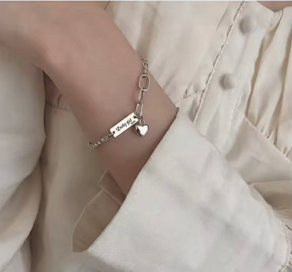 Lucky Girl - Stainless Steel Bracelet