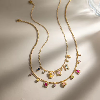 Zircon dream necklace