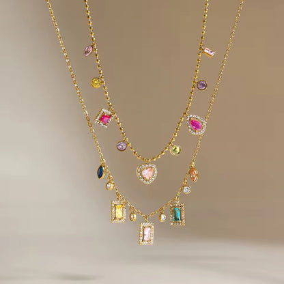 Zircon dream necklace