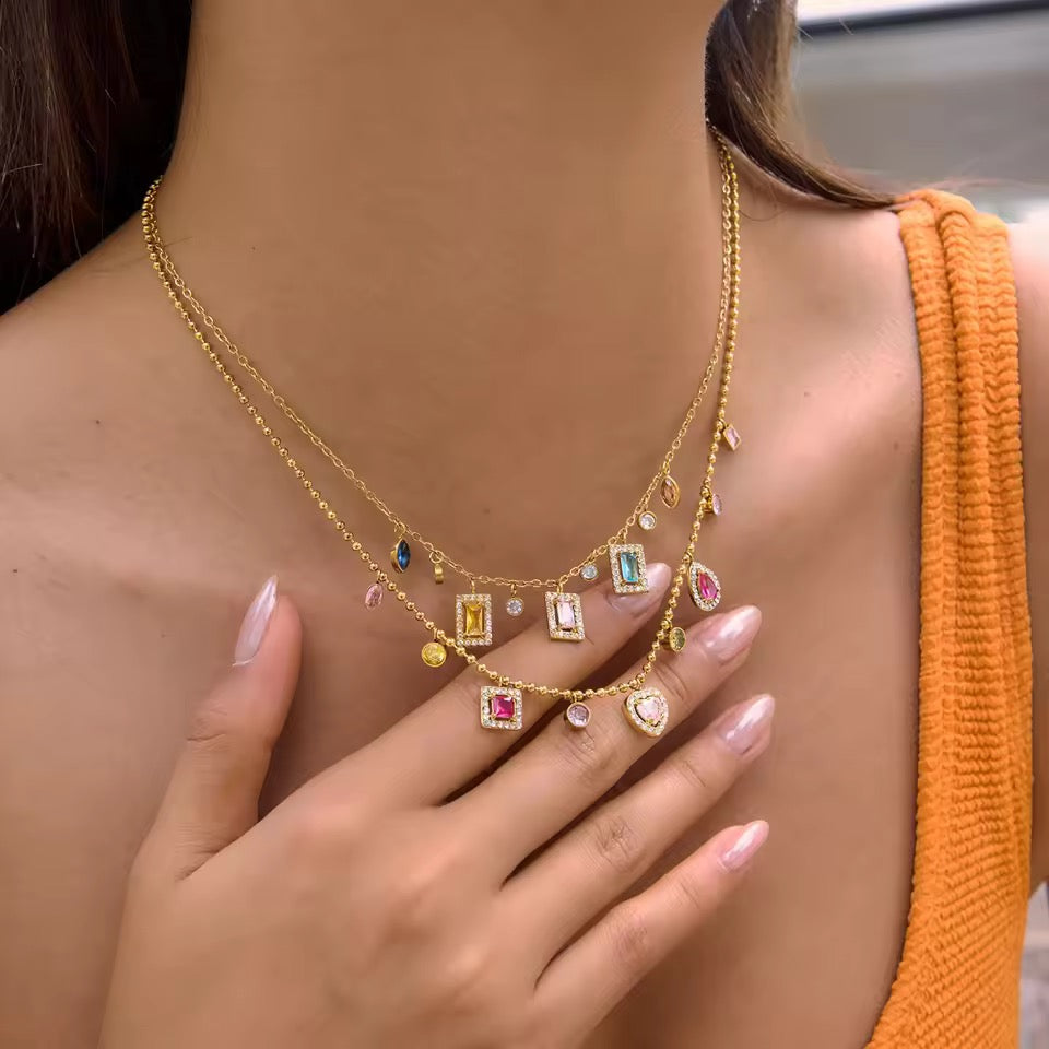 Zircon dream necklace