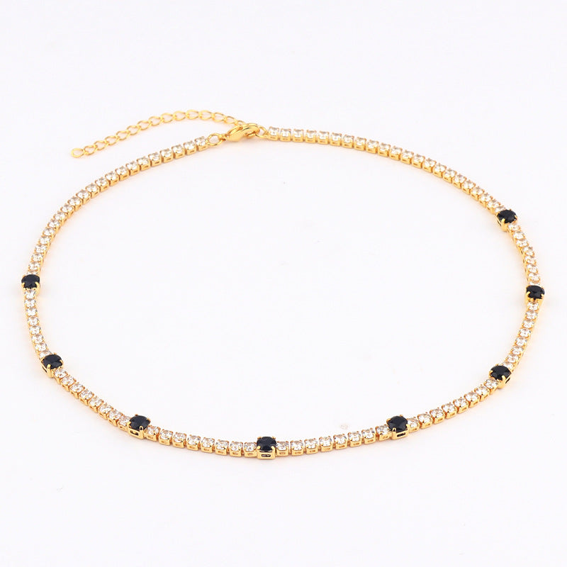 Evening Zircon necklace