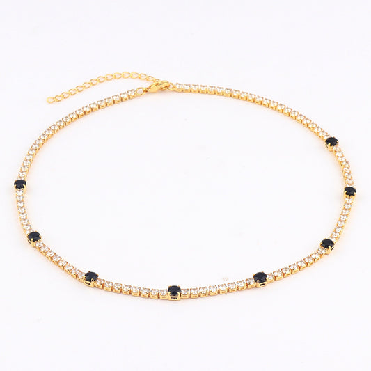 Evening Zircon necklace