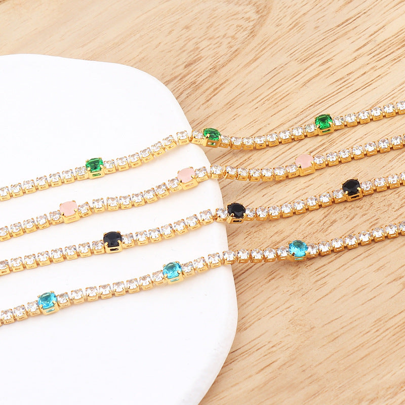 Evening Zircon necklace
