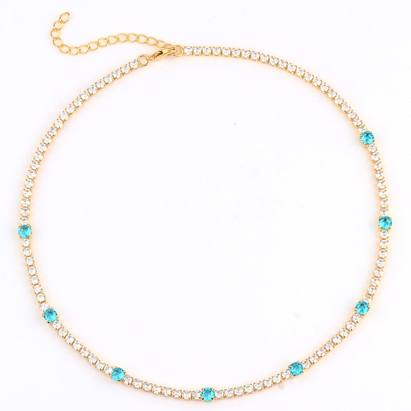 Evening Zircon necklace