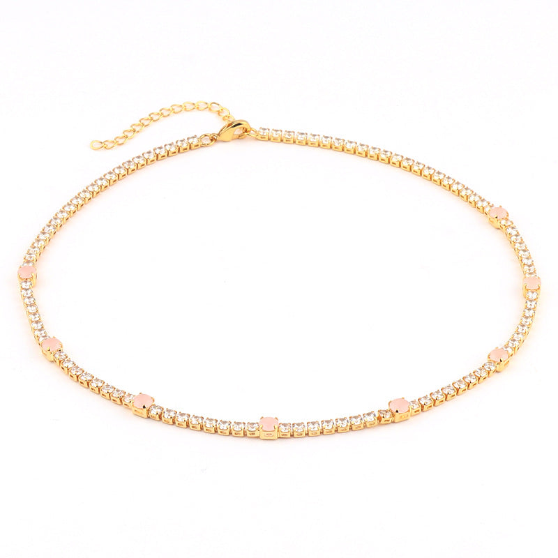 Evening Zircon necklace