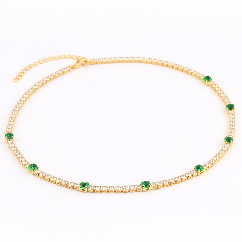 Evening Zircon necklace