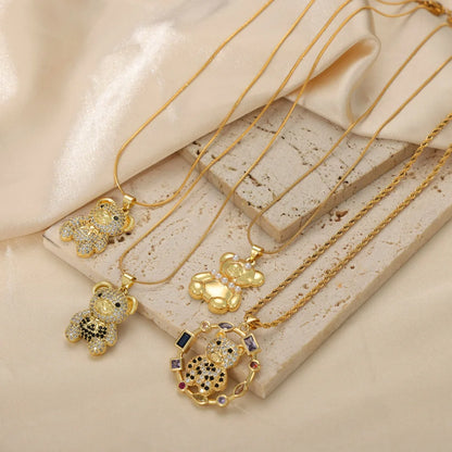 A Bear Affair – Intricate Bear Necklace Collection