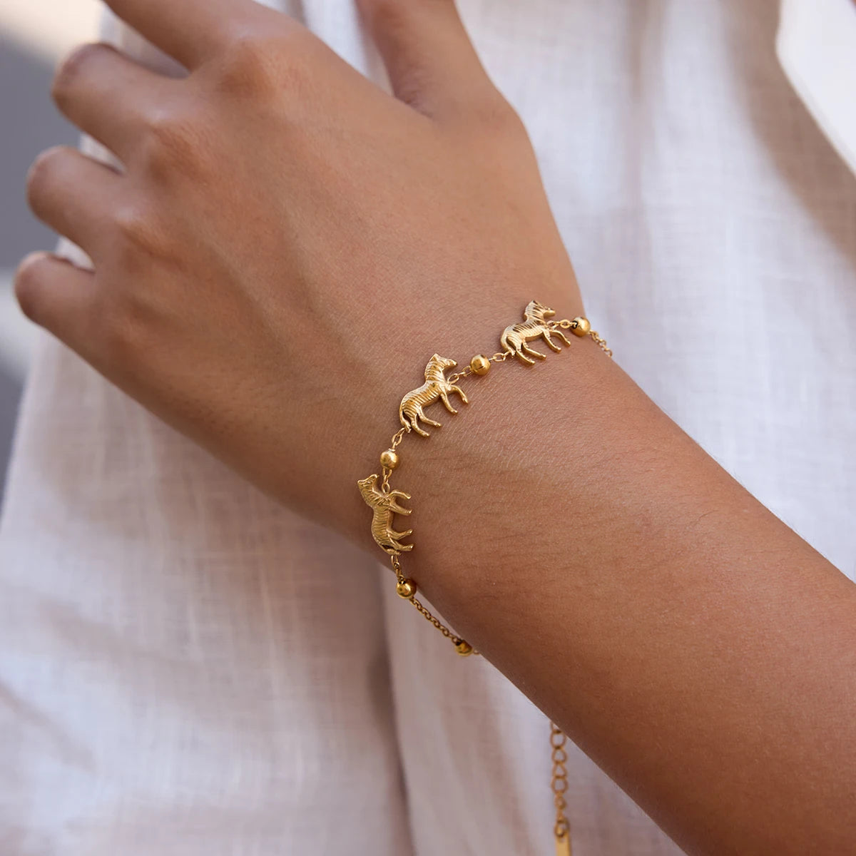 Vintage Horse Bracelet