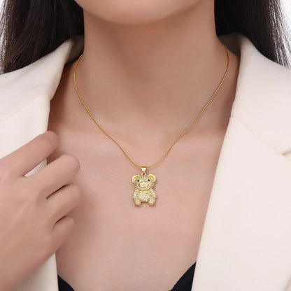A Bear Affair – Intricate Bear Necklace Collection