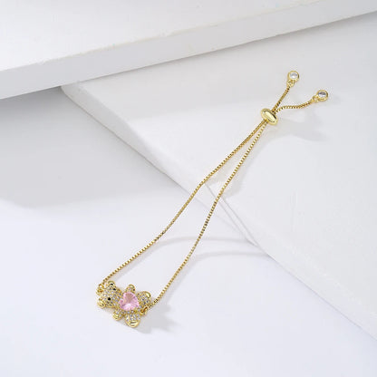 Teddy Bear Charm Bracelet