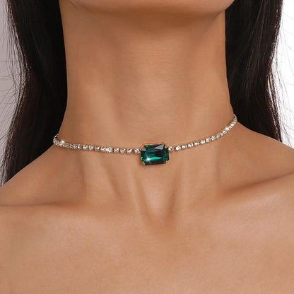 Velvet Dream - Multicolor Zircon Pendant Necklace