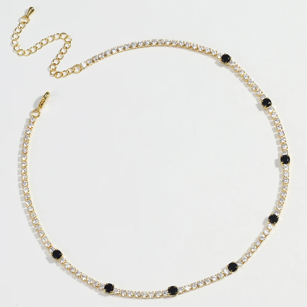 Evening Zircon necklace