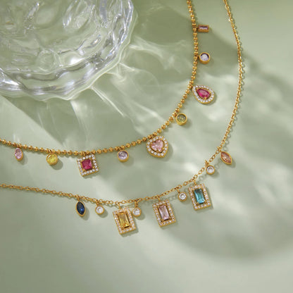 Zircon dream necklace