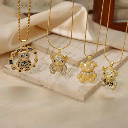 A Bear Affair – Intricate Bear Necklace Collection
