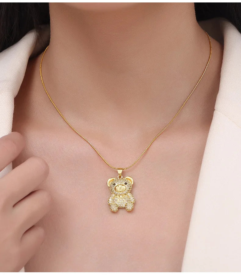 A Bear Affair – Intricate Bear Necklace Collection