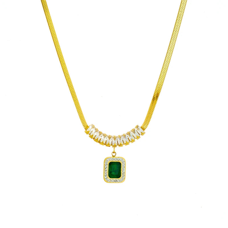 Empereal Necklace Set - Stainless Steel Jewelry